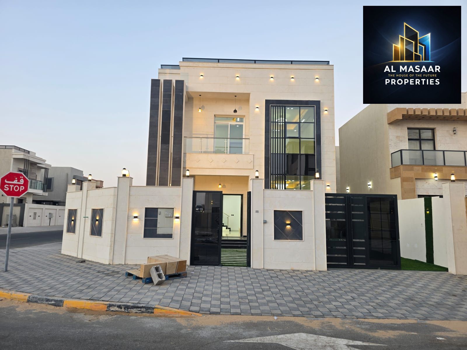 Villa for sale at a very attractive price in the Emirate of Ajman, Al Zahiyah area.