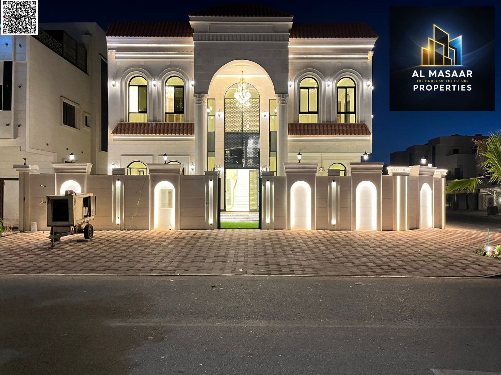 Corner villa with a large area at an excellent price. Freehold ownership for life for all nationalities with the possibility of easy bank financing.