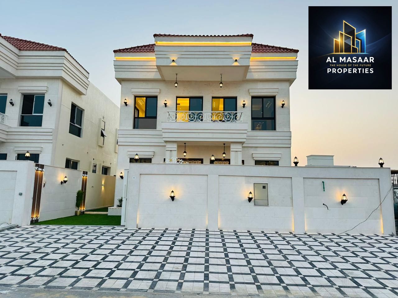 Luxury classic villa for sale in Al Zahia area – Super deluxe finishing and strategic location | Close to all services