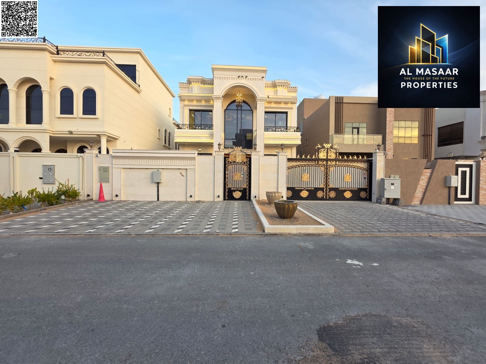 A unique opportunity at an attractive price and without annual fees. Own a villa for sale in Ajman. First resident, freehold, super deluxe finishing,