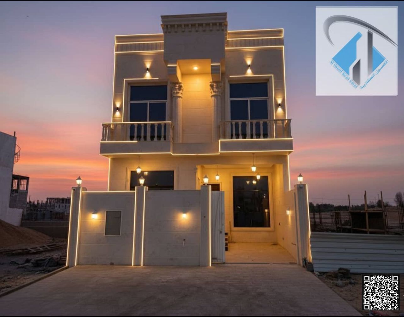 Villa for sale directly from the owner at a bargain price and without a down payment A modern villa near the mosque, one of the most luxurious villas