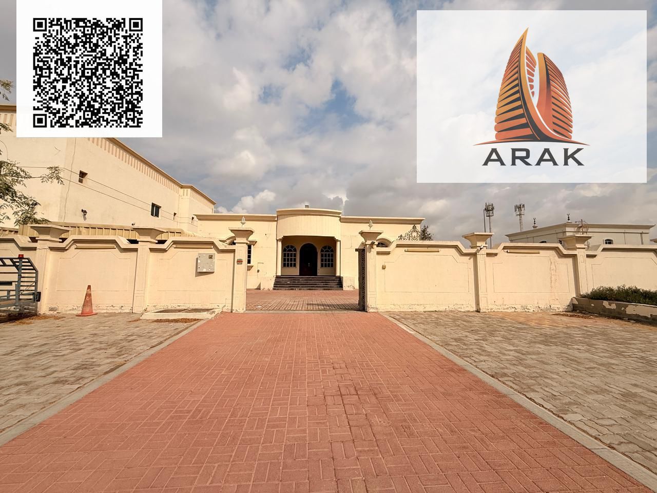 For Rent: Arabic House in Al Hamidiya – Ajman Location: Al Hamidiya Land area: 6,500 sq ft Property details: 3 master bedrooms Living hall Majlis Mai