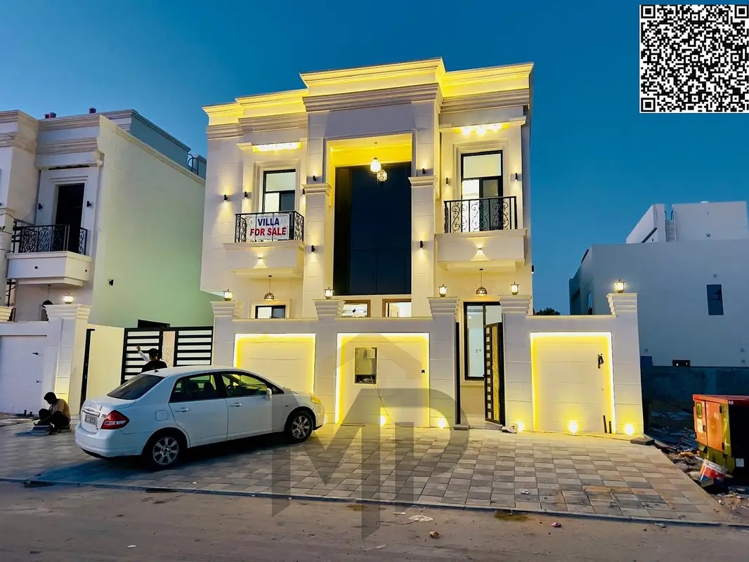 Villa at a reasonable price, including registration fees, in the most prestigious areas of Ajman - freehold for all nationalities!
