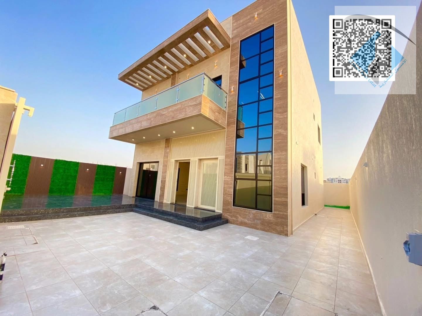 Villa for sale directly from the owner at a bargain price and without a down payment A modern villa near the mosque, one of the most luxurious villas