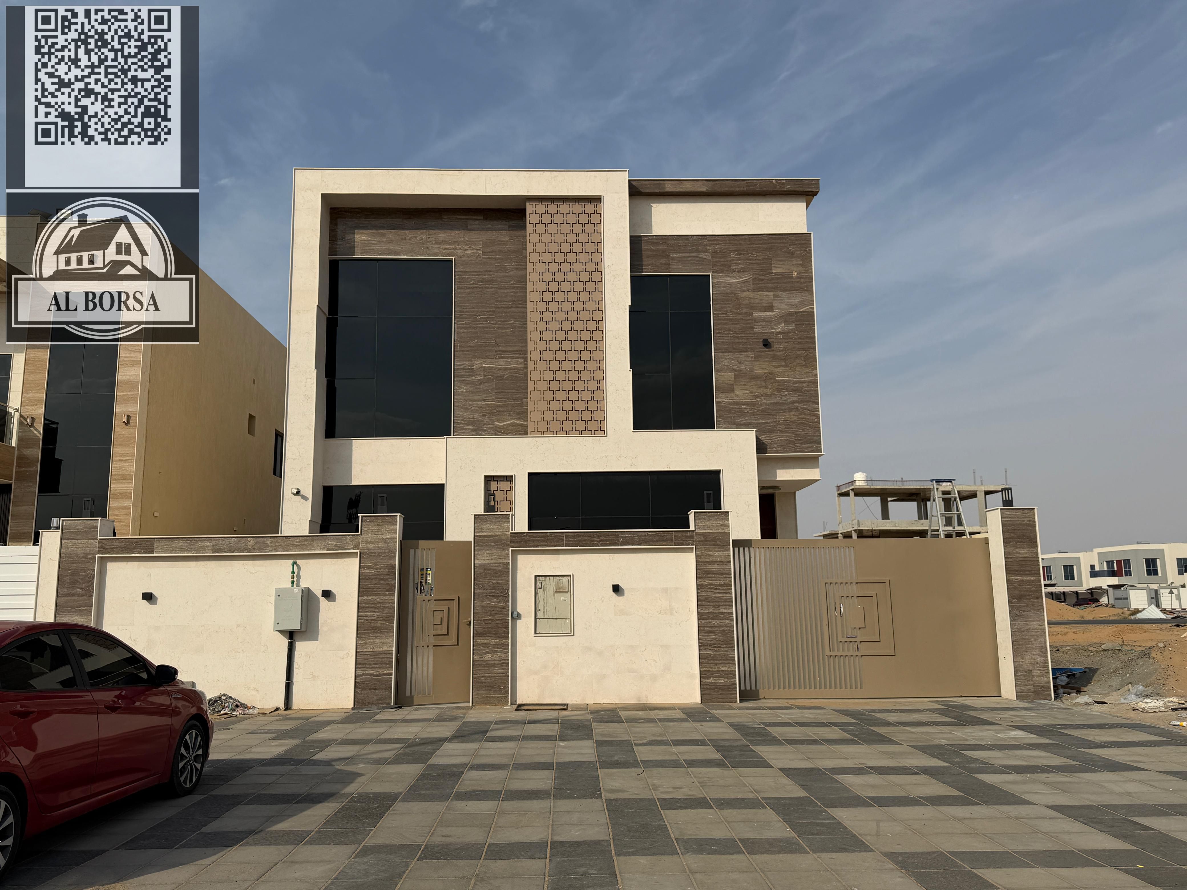 Villa for rent in Al-Haliyo 2, five master bedrooms, living room and majlis, 85,000 (payable in installments)