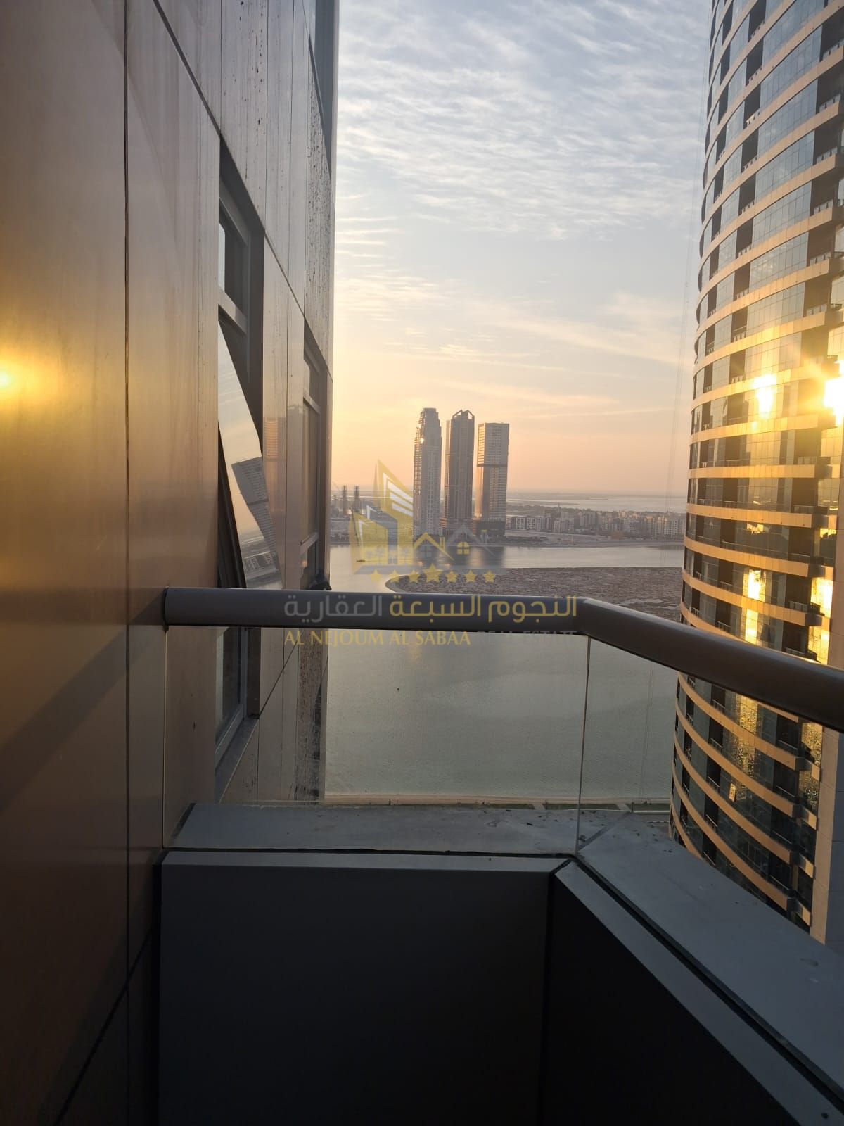 For rent: 3-bedroom apartment with a living room in Al Taawun area. Spacious, open view, includes maid's room and parking space.