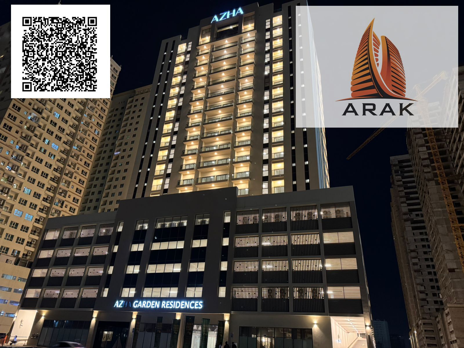 A studio is now available for annual rent in Garden Residence, Al Amerah, within a quiet and secure residential complex. It is ideal for individuals