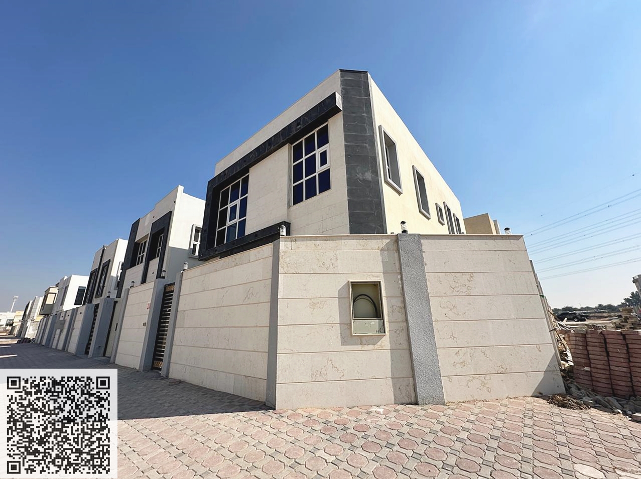 Corner villa for sale in Al Helio 2 – Ajman | Includes electricity, water and air conditioning | Freehold ownership for all nationalities