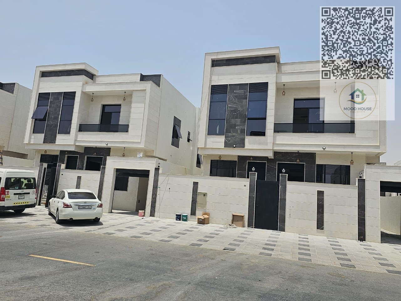2 Villas for Sale in Bahya Area 5 Master Bedrooms Included Central AC (Units Installed) Land Area: 3014 sq