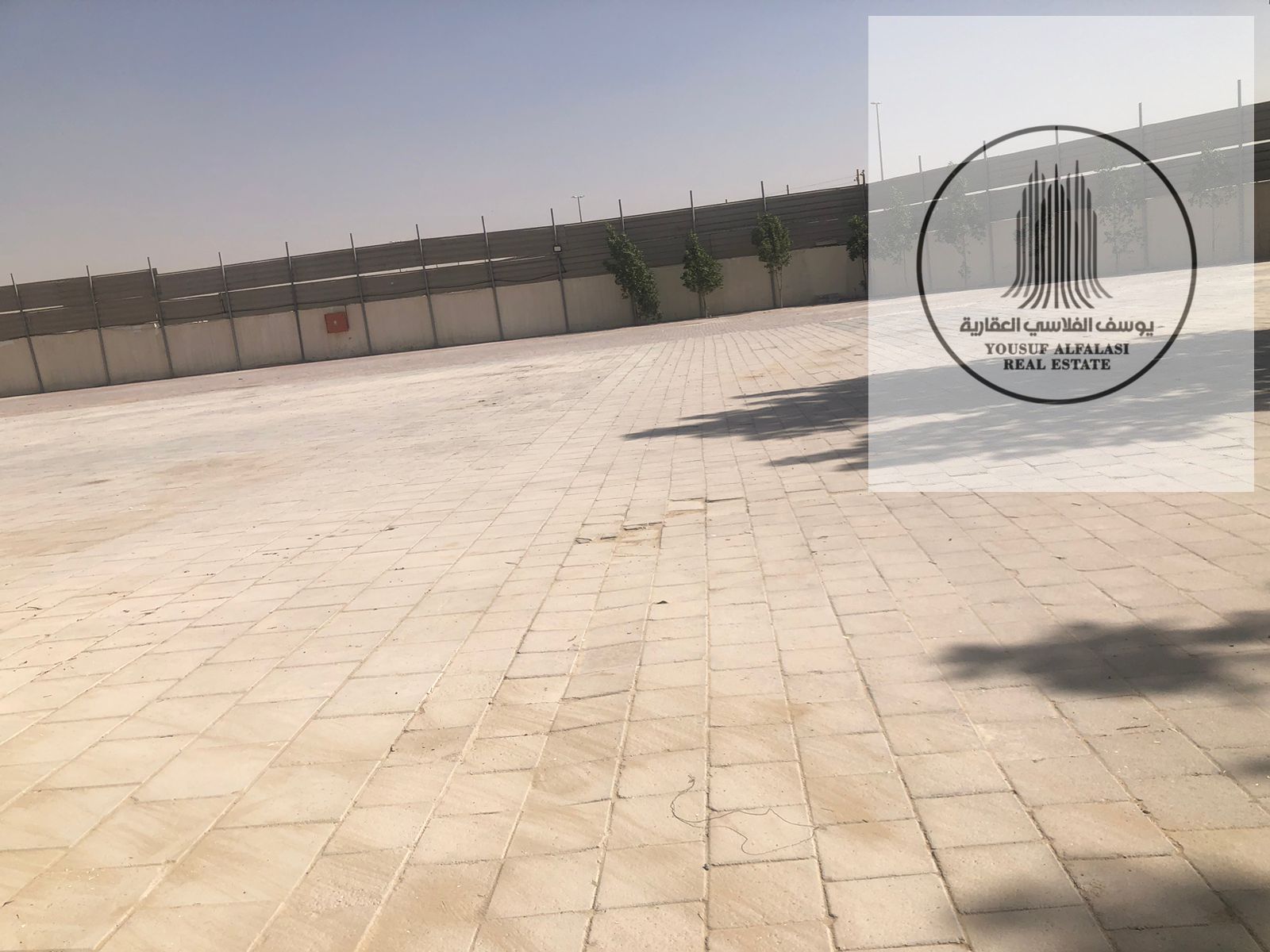 For rent Al Sajaa Industrial Area plot 52,000 sq 25 kW electricity AED 624,000