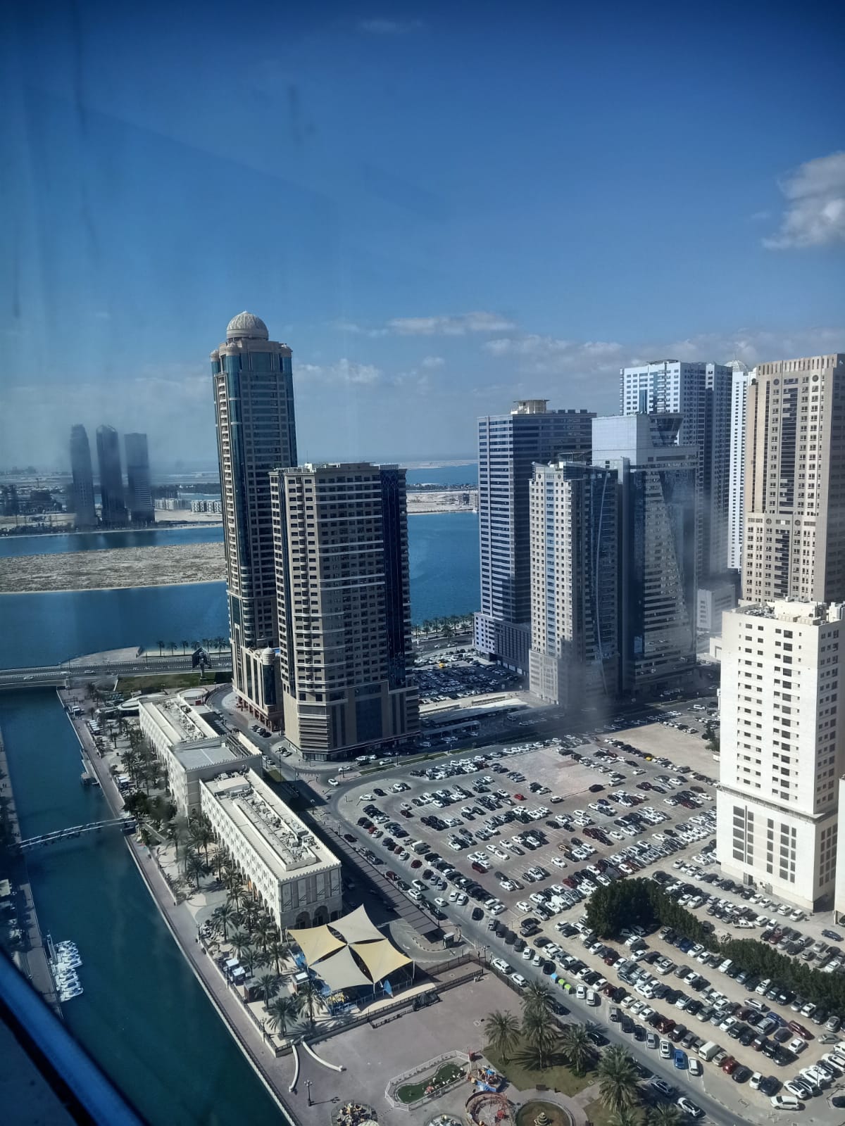 2 bedrooms with balcony with parking for sale in palm 3 tower ,Sharjah, Al Majaz