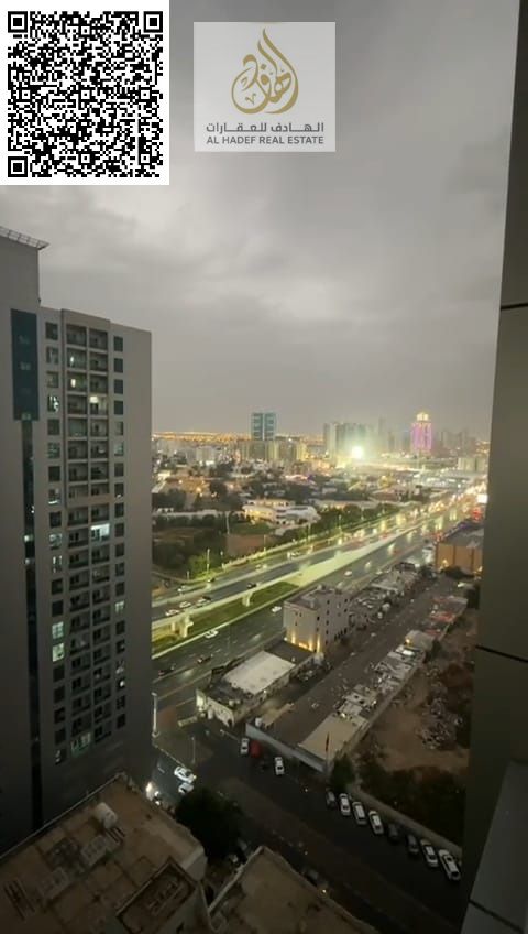 Fully furnished apartment in Ajman City Towers | Open view of Khalifa Street** A unique opportunity to own a ready-to-move-in or invest-in apartment