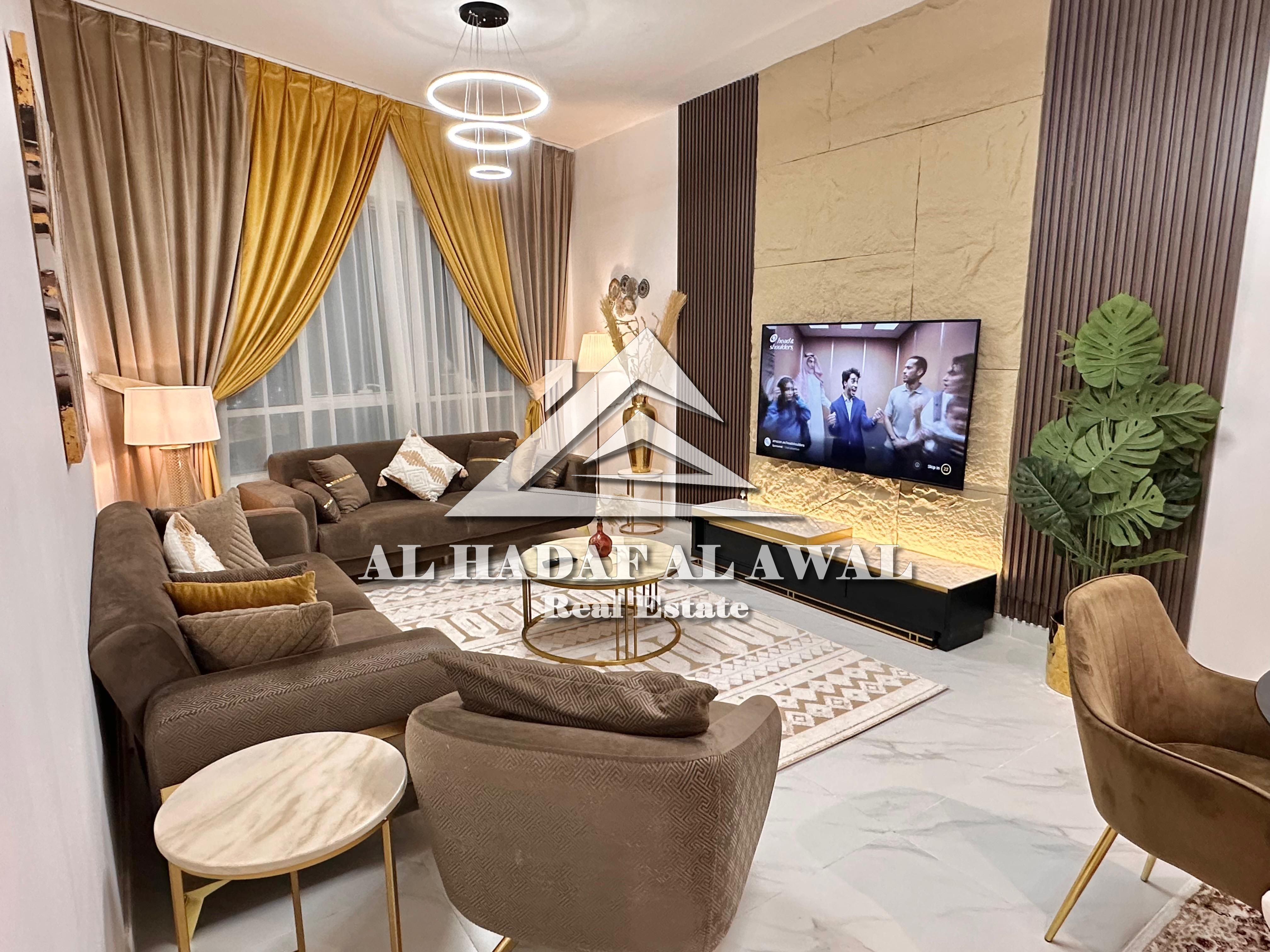 Two bedrooms and a living room with a stunning sea view and two bathrooms. Rent 8500, deposit 1000.