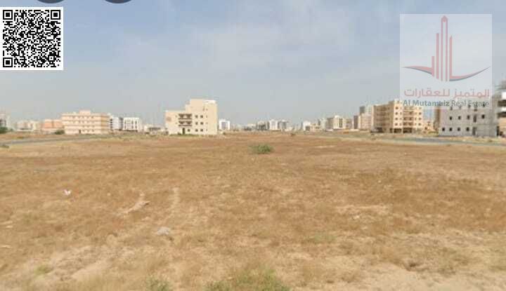 For sale in Ajman, residential/commercial land in Al Alia area, measuring 2755 sq ft (ground floor + 3 floors). Asking price: 1,300,000 AED.