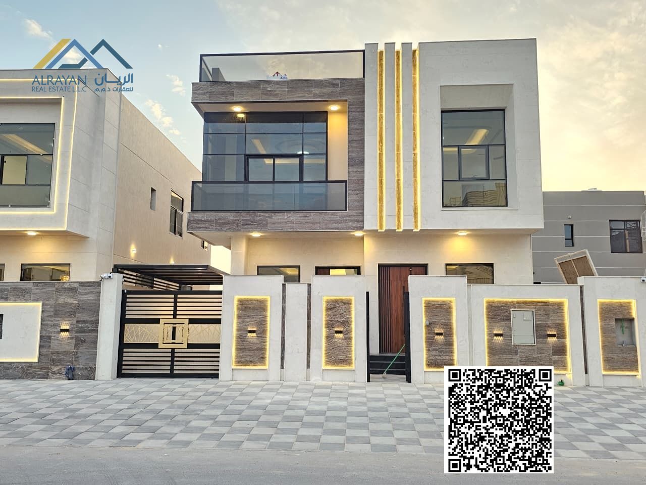 Includes registration and ownership fees, freehold ownership for all nationalities with easy banking facilities, near the mosque.