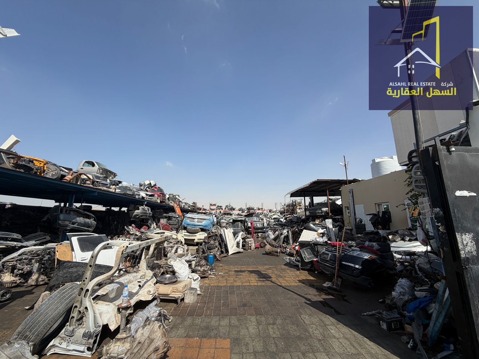 For sale: a plot of land in Al Sajaa area, Block 8, Emirates Industrial City