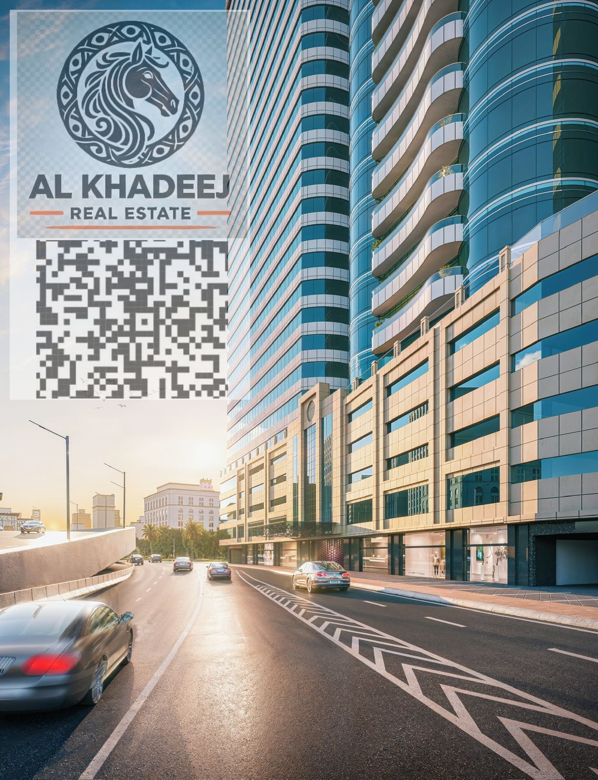 **Furnished Apartment for Sale in Conquer Tower – Ajman Industrial Area Open View | Private Parking | Ready to Move**
