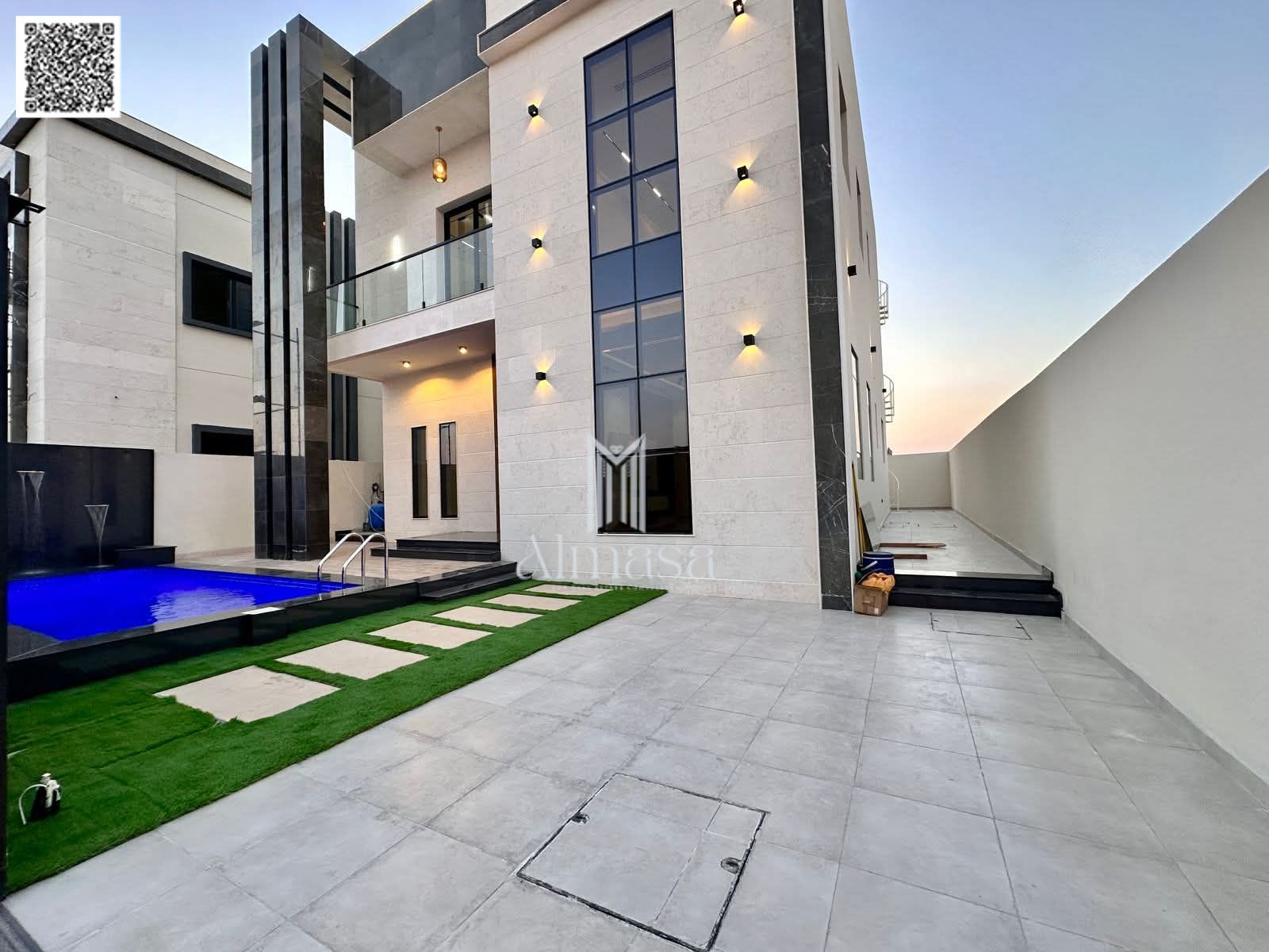 For Sale: Luxury Two-Story Villa with Private Pool in Al Bahya – 4 Master Bedrooms with Dressing Rooms