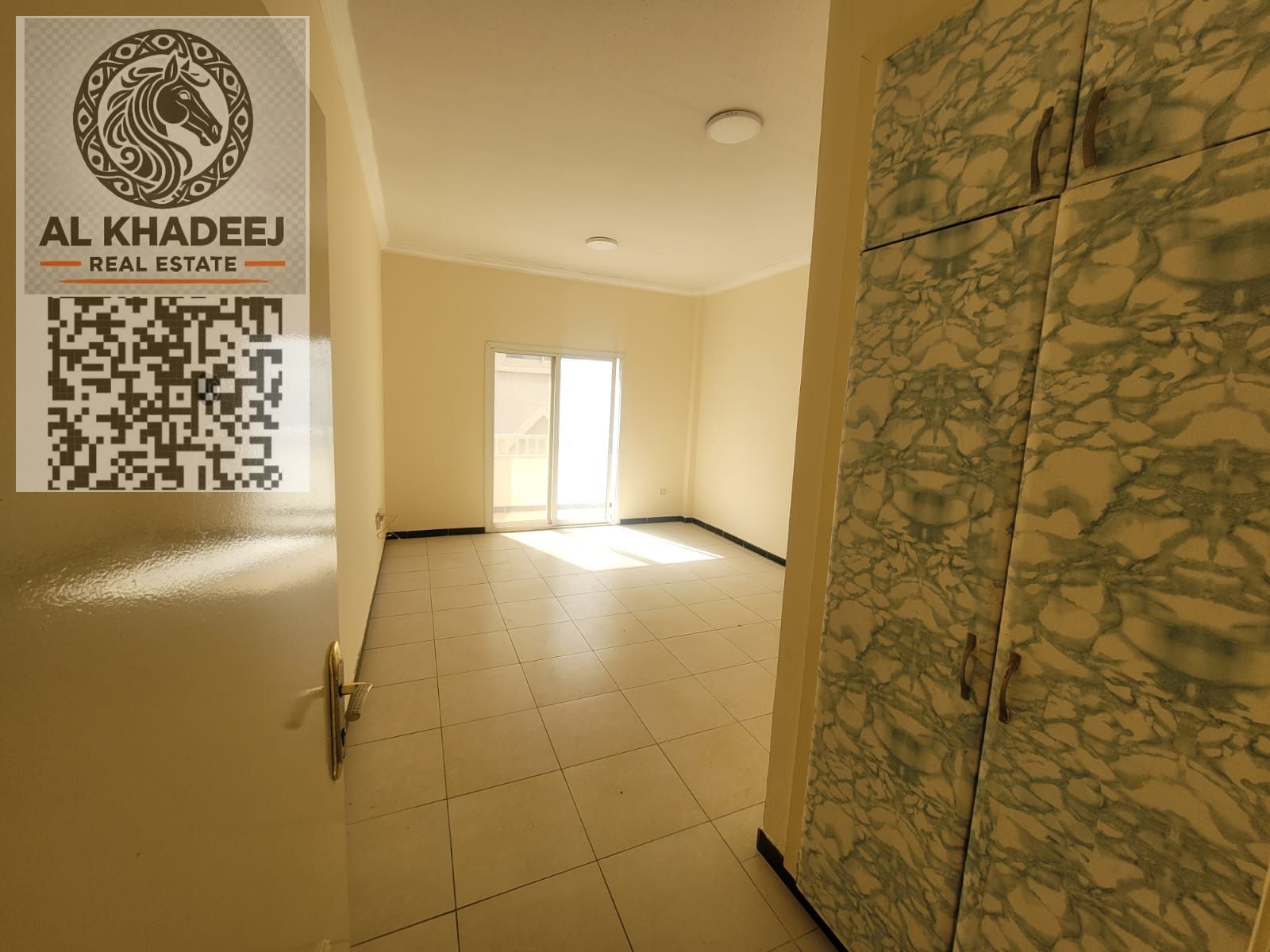 Spacious 1BHK with Built-in Wardrobes on King Faisal Street