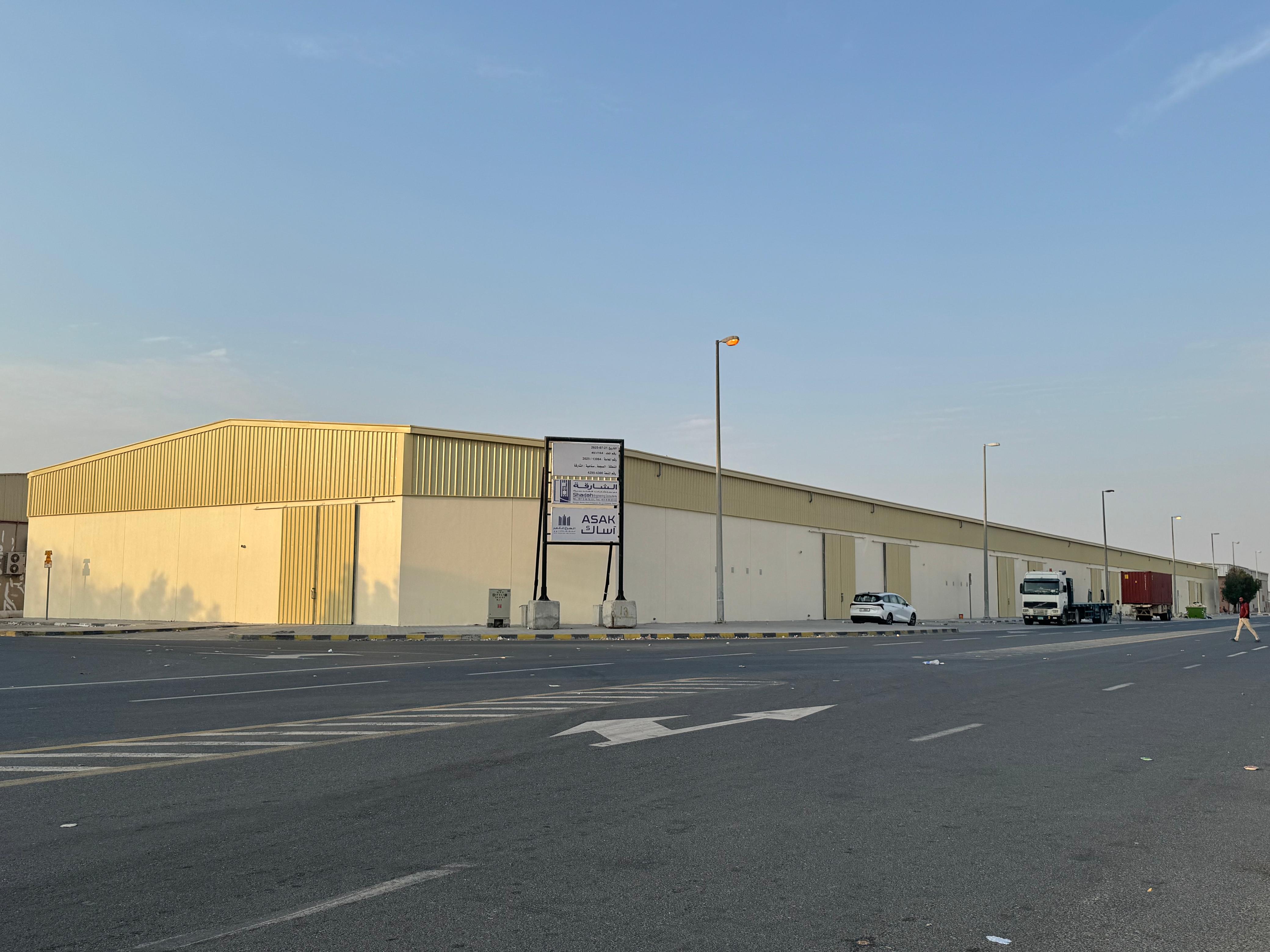 New warehouses for rent in a prime location in Al Sajaa Industrial Area - 5700 sq ft