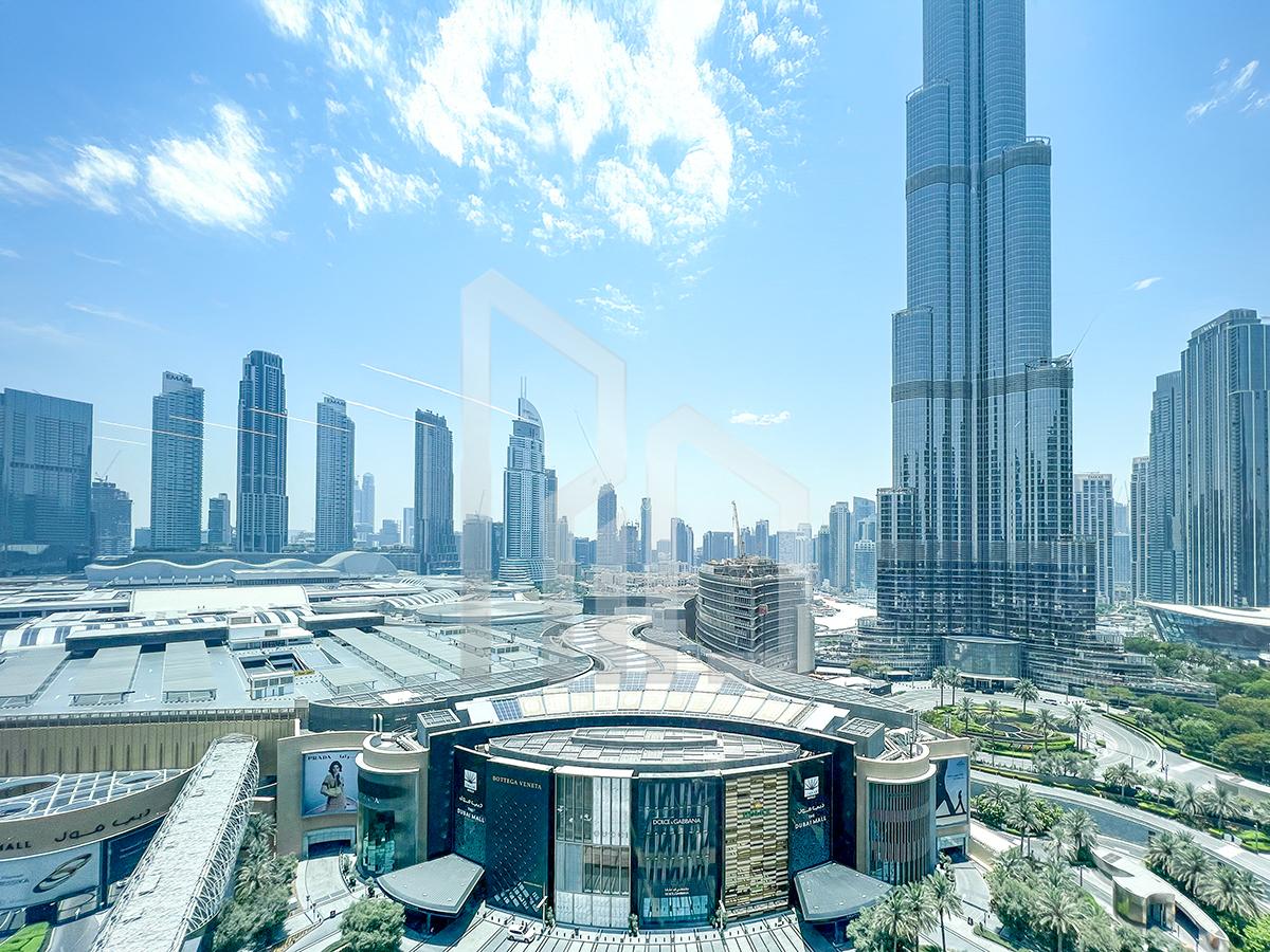 Burj Khalifa View | Furnished | 8 Parking Spaces