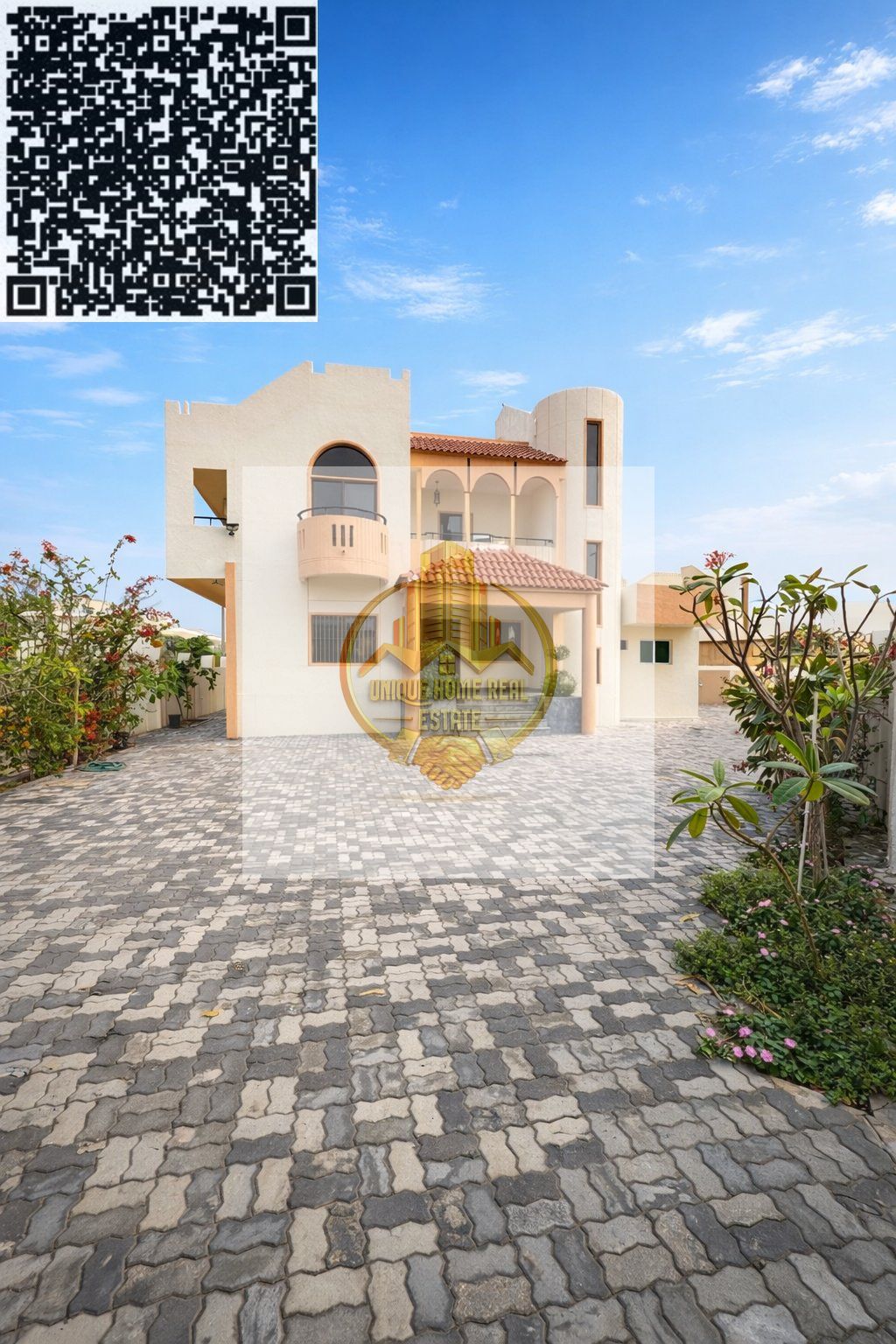 Luxury Corner 5-Bedroom Villa for Rent | Near Beach | Al Heera, Sharjah