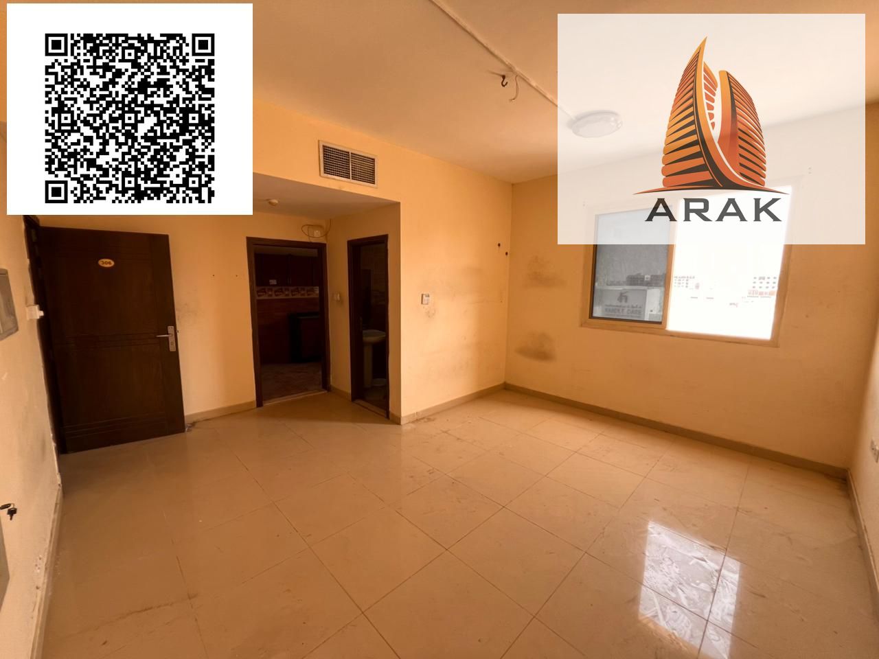Annual Rent – Large Studio | Al Jurf 2 Industrial Area – Behind China Mall Perfect choice for staff or individual accommodation