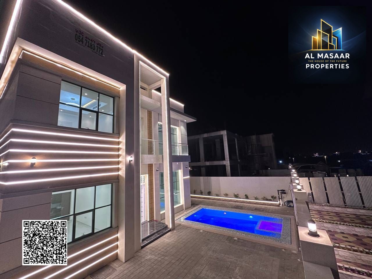Own a 4100 sq ft villa with 5 master bedrooms, a swimming pool, and a garden, all-inclusive (electricity, water, and air conditioning). Freehold owner