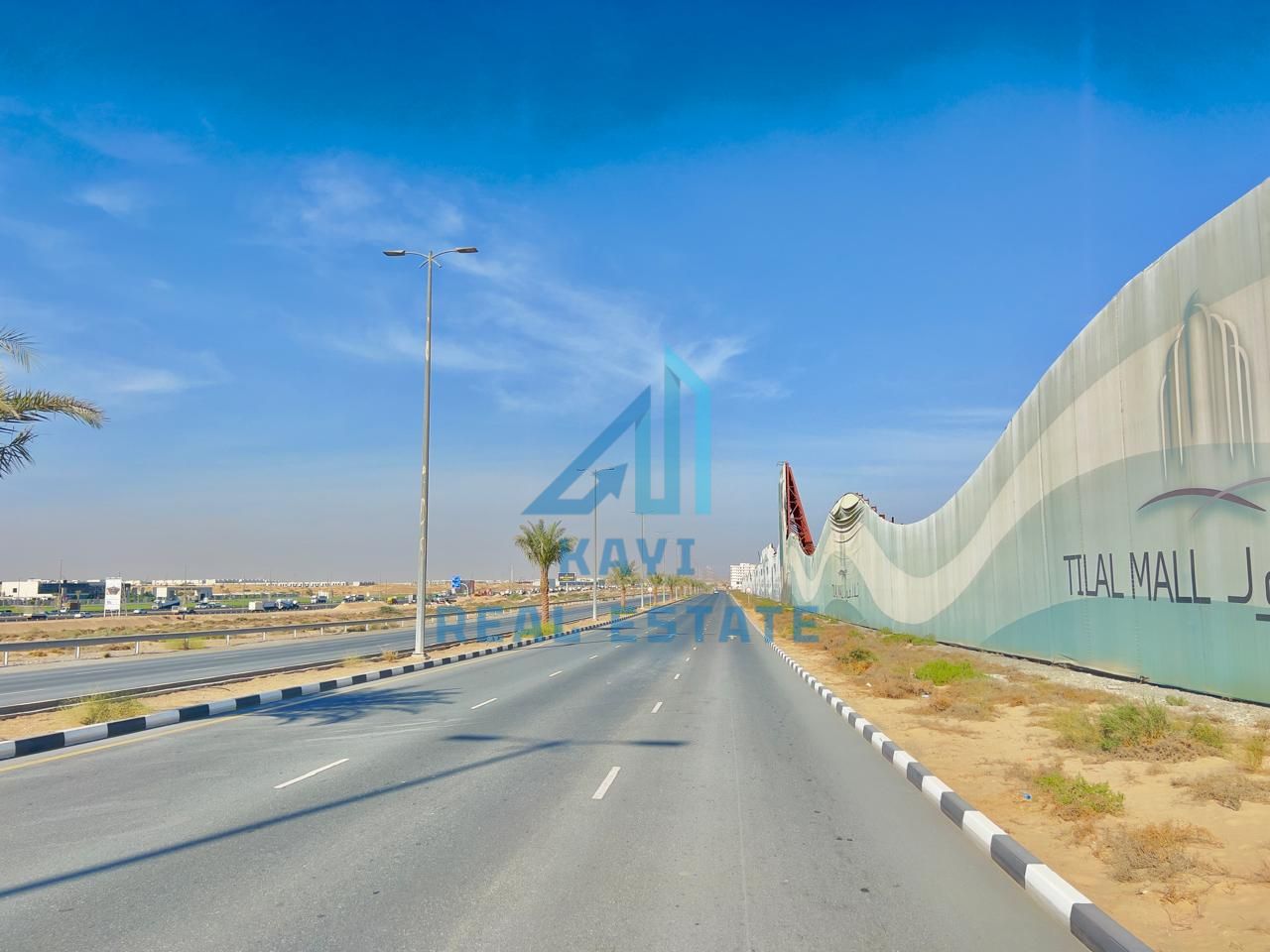 Corner Elite G+P+5 Commercial Investment Plot on Emirates Road Corridor 46480 Buildup area, Sharjah – High-Yield Landmark Asset Near Tilal Grand Mall”