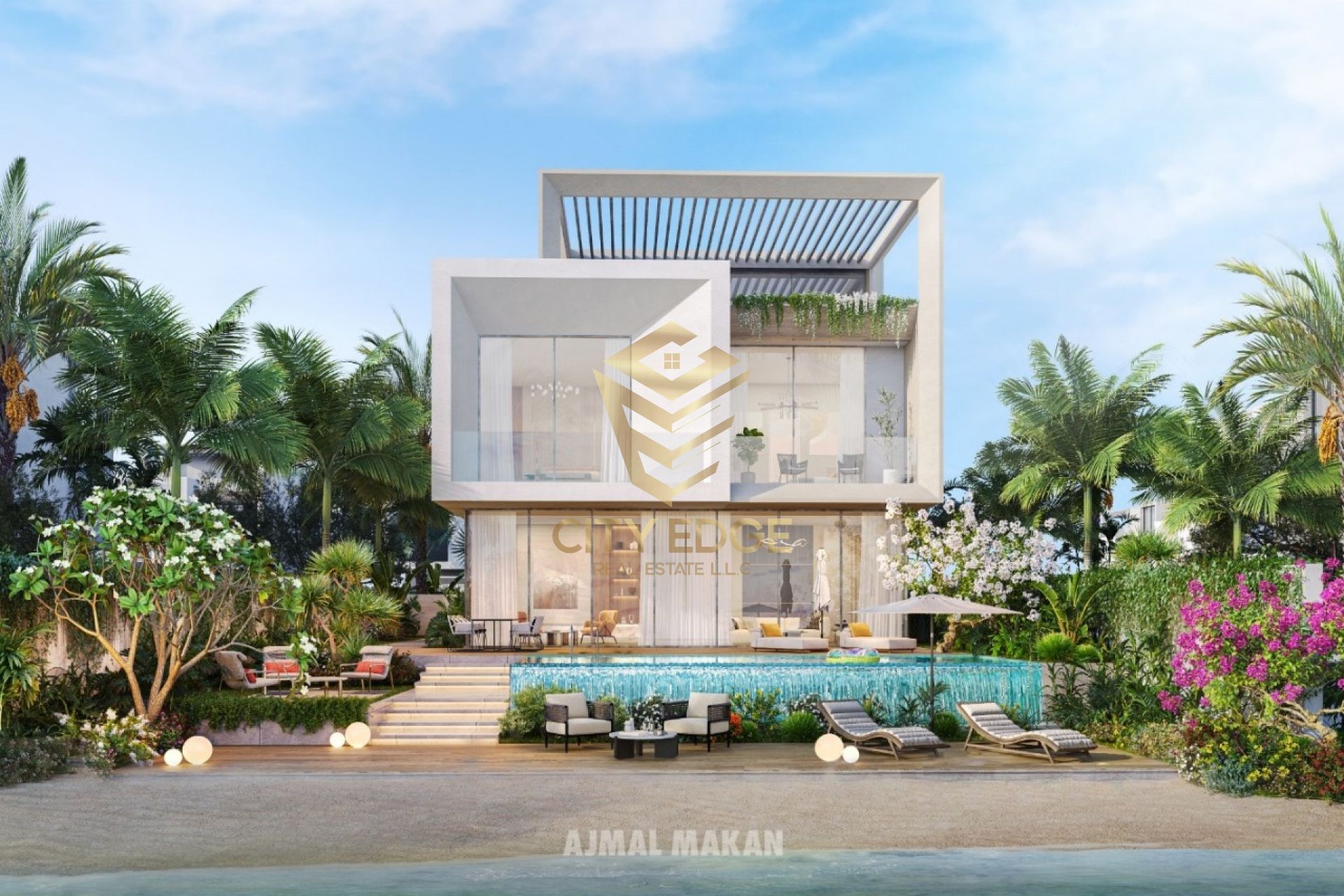 Own your 4BR Luxury unit along Beach ,10% dp,