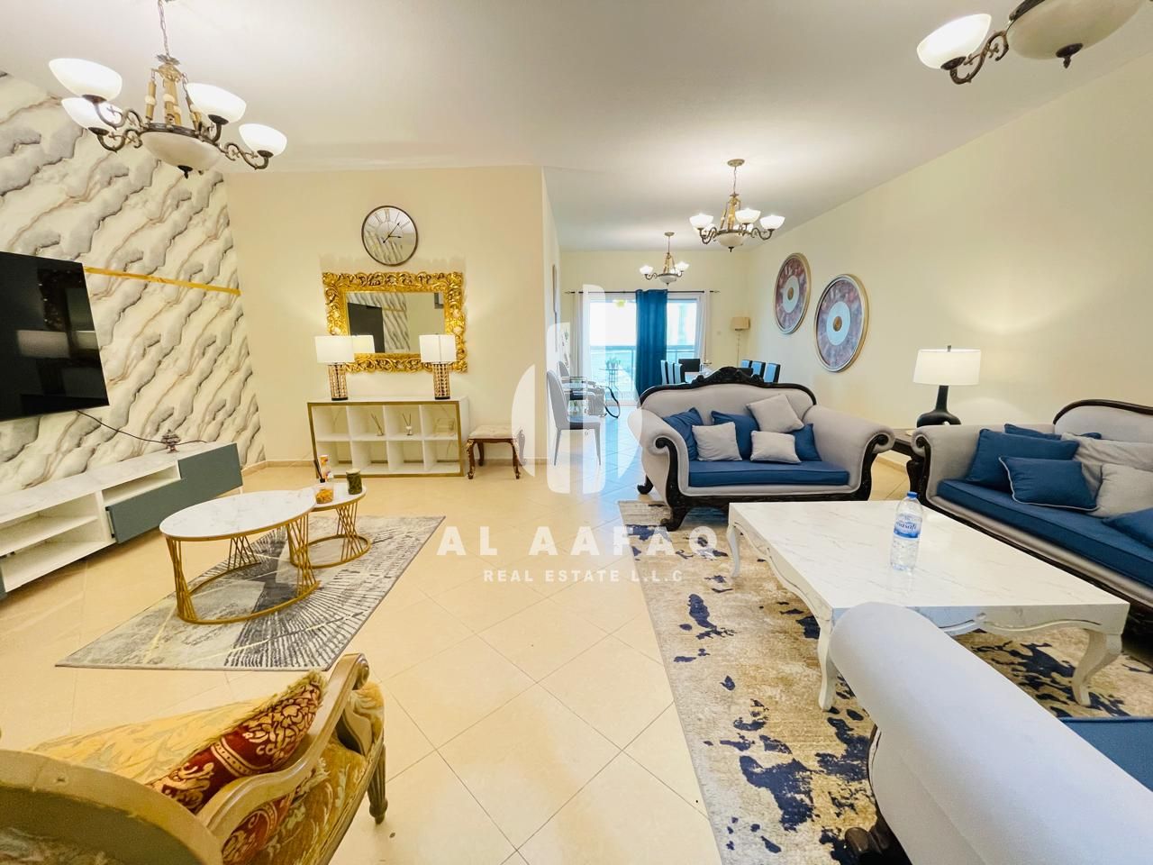 Sea View fully furnished 3BHK | Master bedroom | Parking free