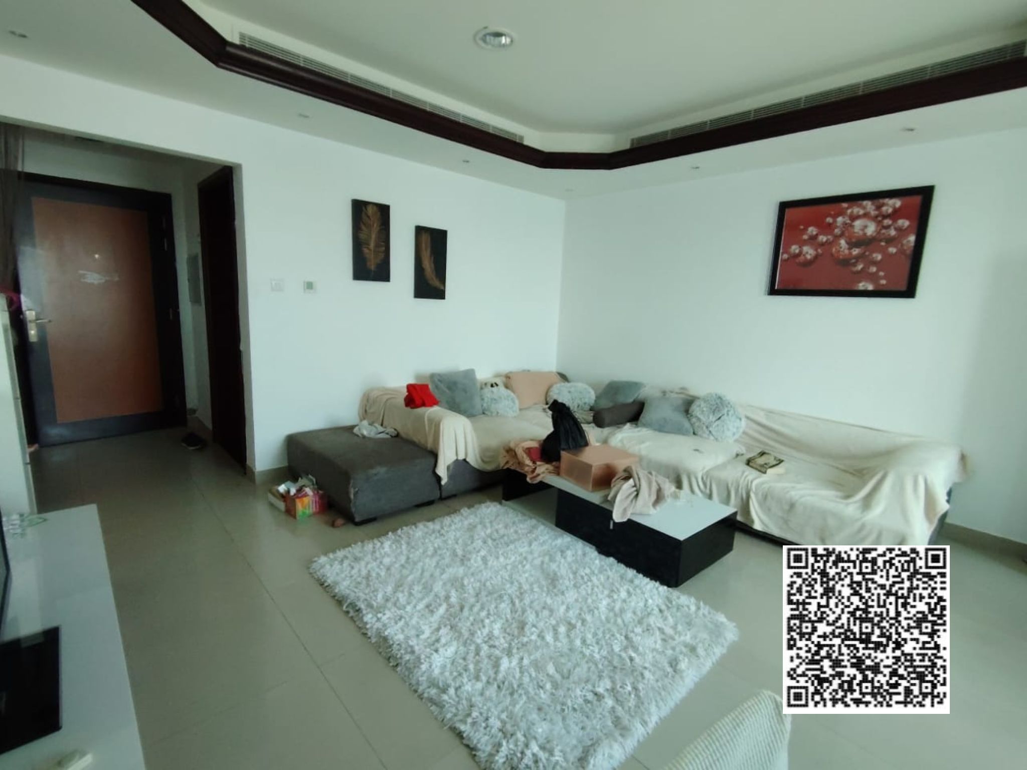 Furnished 1 BHK City View for Rent | Corniche Tower | 42K