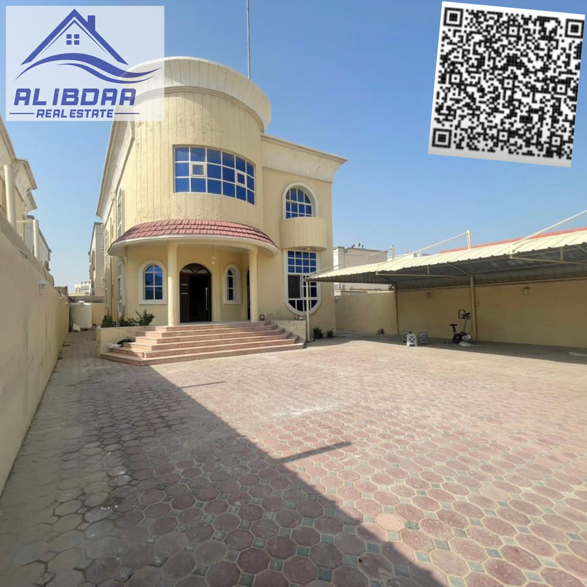 Villa for Rent – Ajman / Al Mowaihat Prime location opposite the Academy Close to main roads, schools, and all services