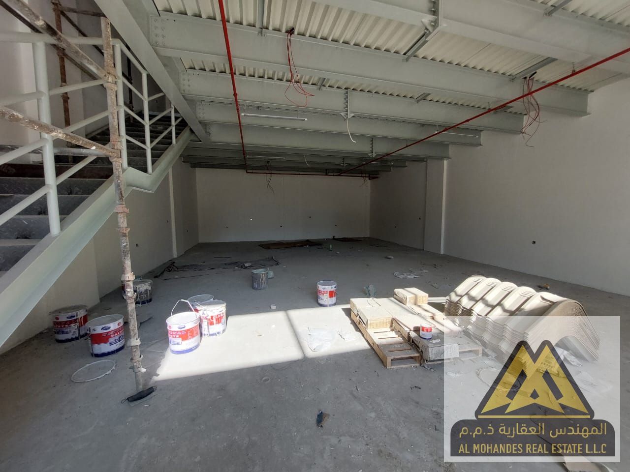 New Industrial Sheds for Rent in Al Jurf 2