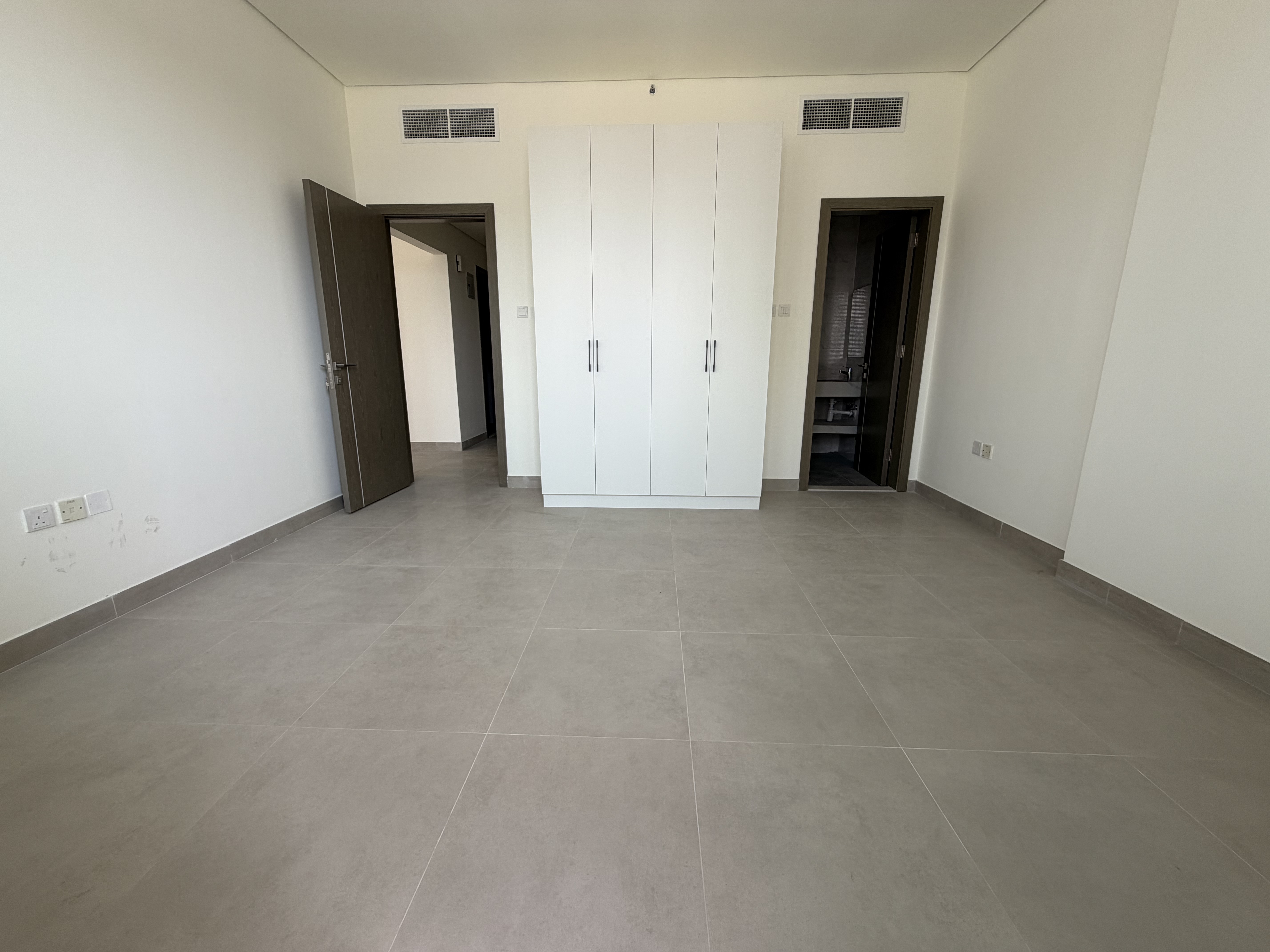 Brand New and Luxurious 1bhk apartment with 2 washroom and cupboards installed with large sized balcony at the prime location of Al Jada