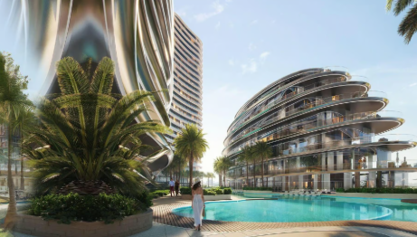 Resort-Inspired 1 Bedroom Apartment with Artificial Beach Lifestyle | 789 Sq. ft | Binghatti Aquarise | Direct Access to Al Khail Road