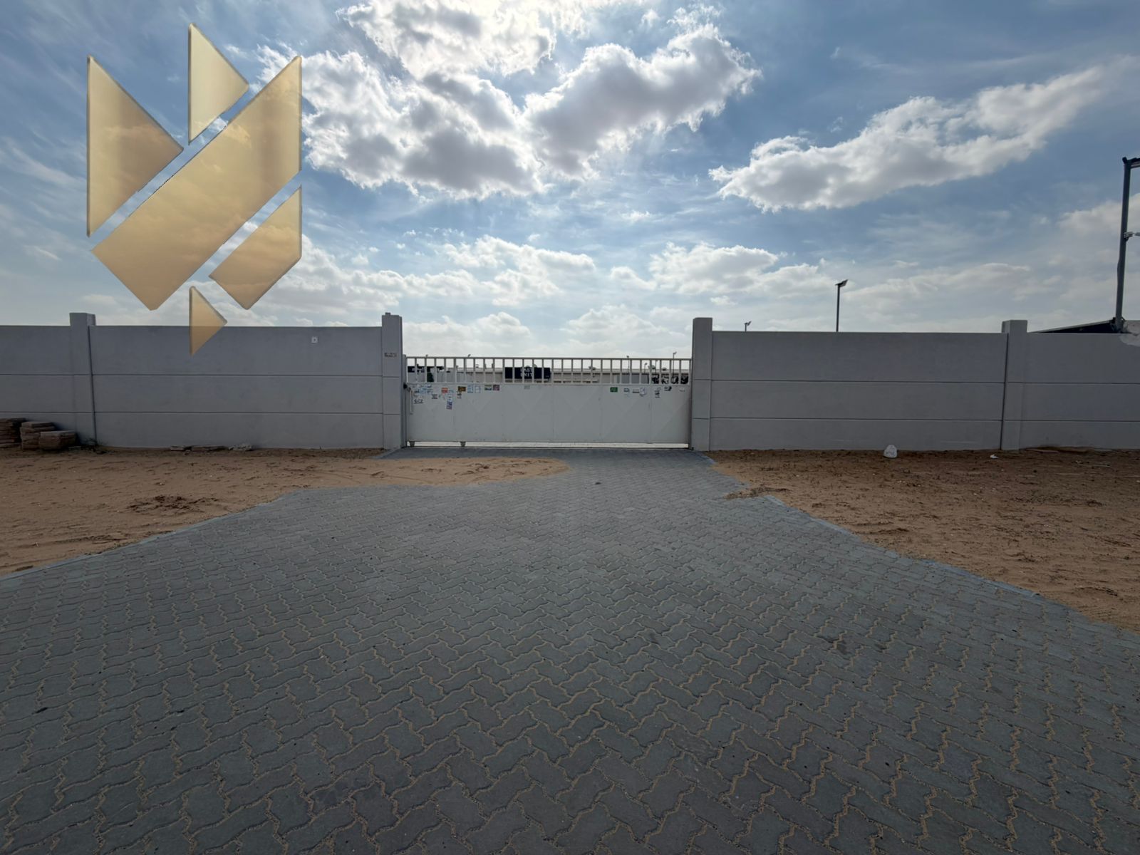Warehouse Plot for Rent in Al-Sajja – Prime Location on Main Street