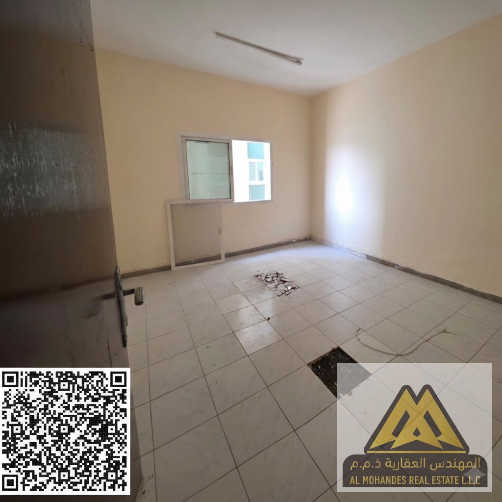 Annual Rent — Two-Bedroom Apartment with Balcony in Ajman (Al Rashidiya)