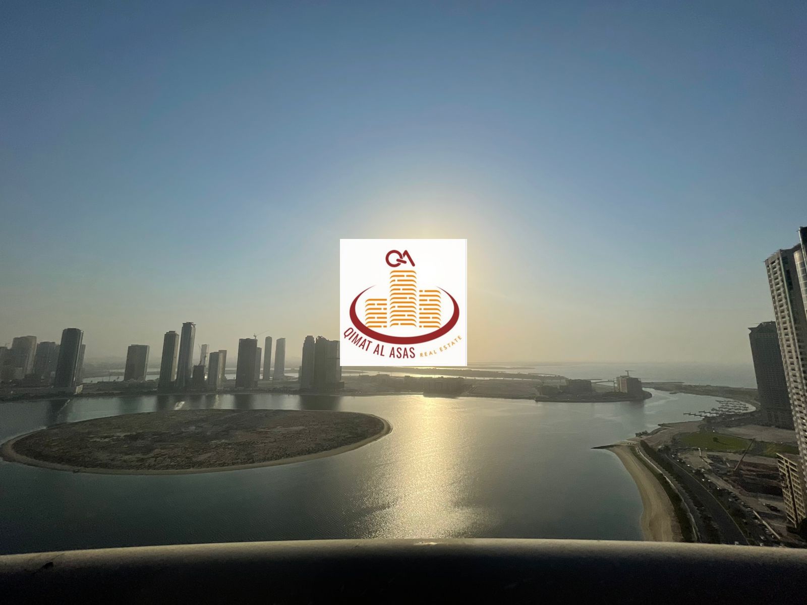 For annual rent: three bedrooms and a living room + balcony + parking