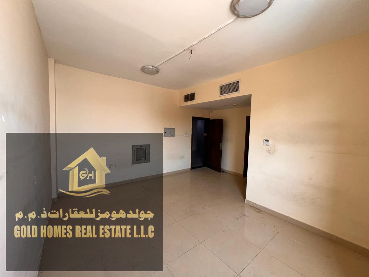 Spacious Studio with Separate Kitchen & Central AC – Al Jurf 2 Industrial Area