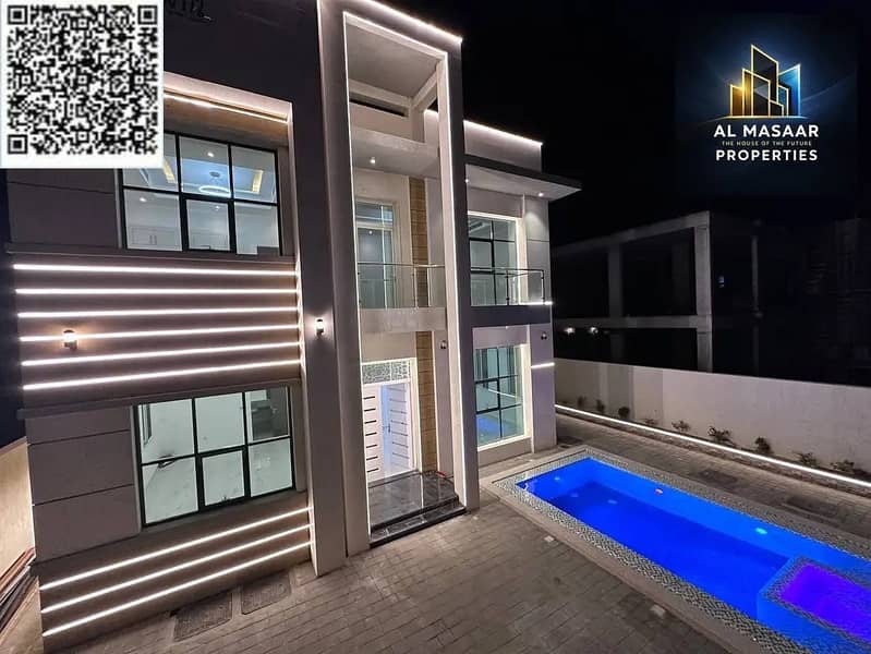Own a 4100 sq ft villa with 5 master bedrooms, a swimming pool, and a garden, all-inclusive (electricity, water, and air conditioning). Freehold owner