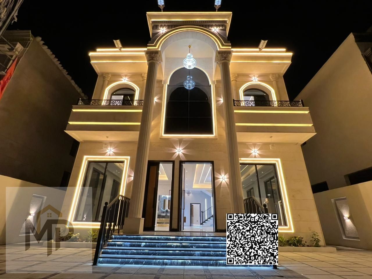 Villa for sale, luxury finishing | 6 master bedrooms | Roof with waterfall | Prime location - Price includes fees