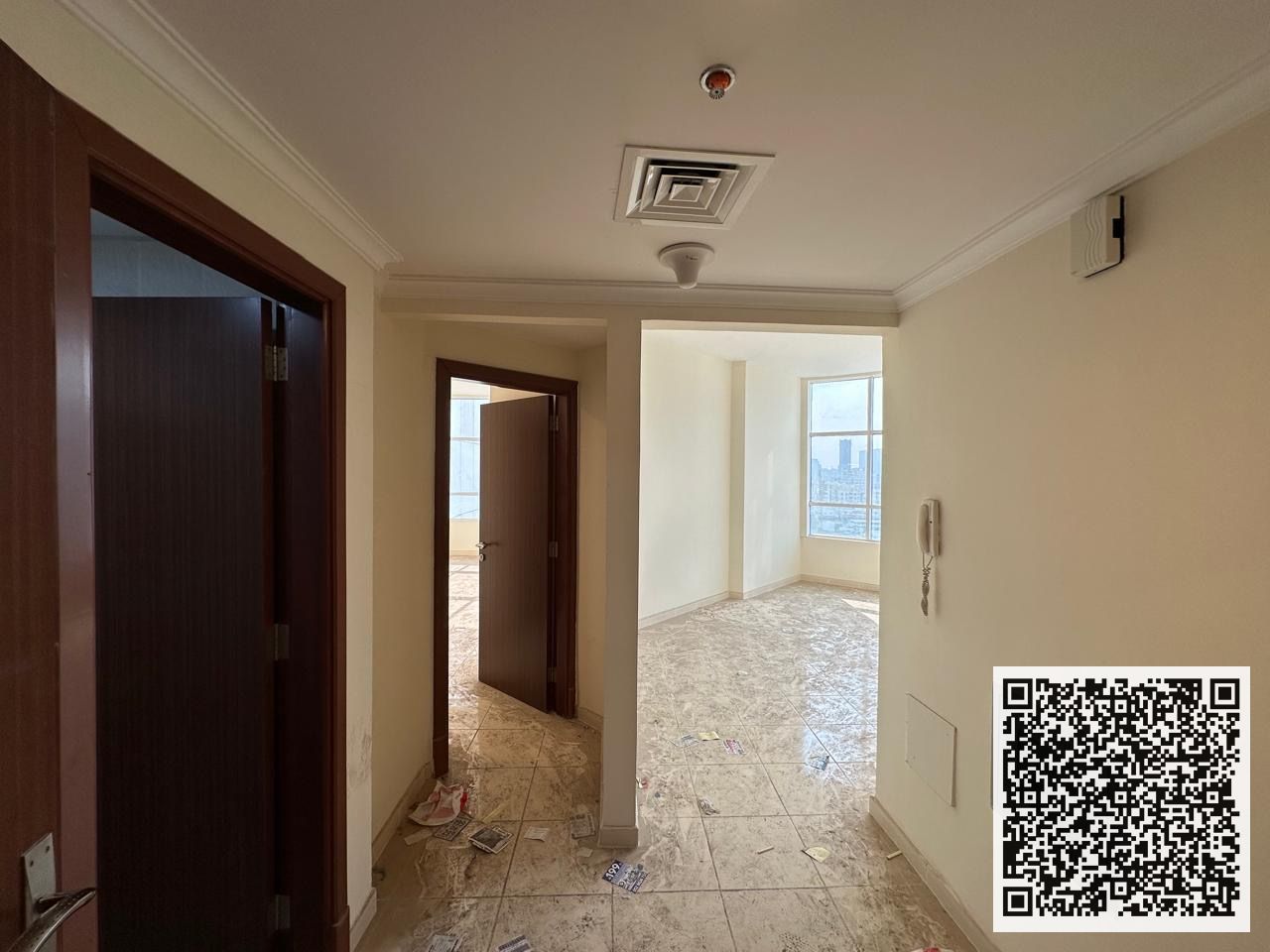 Resale Spacious 1BHK Master Apartment with Balcony & Parking in Orient Towers – Rented with Annual Return.