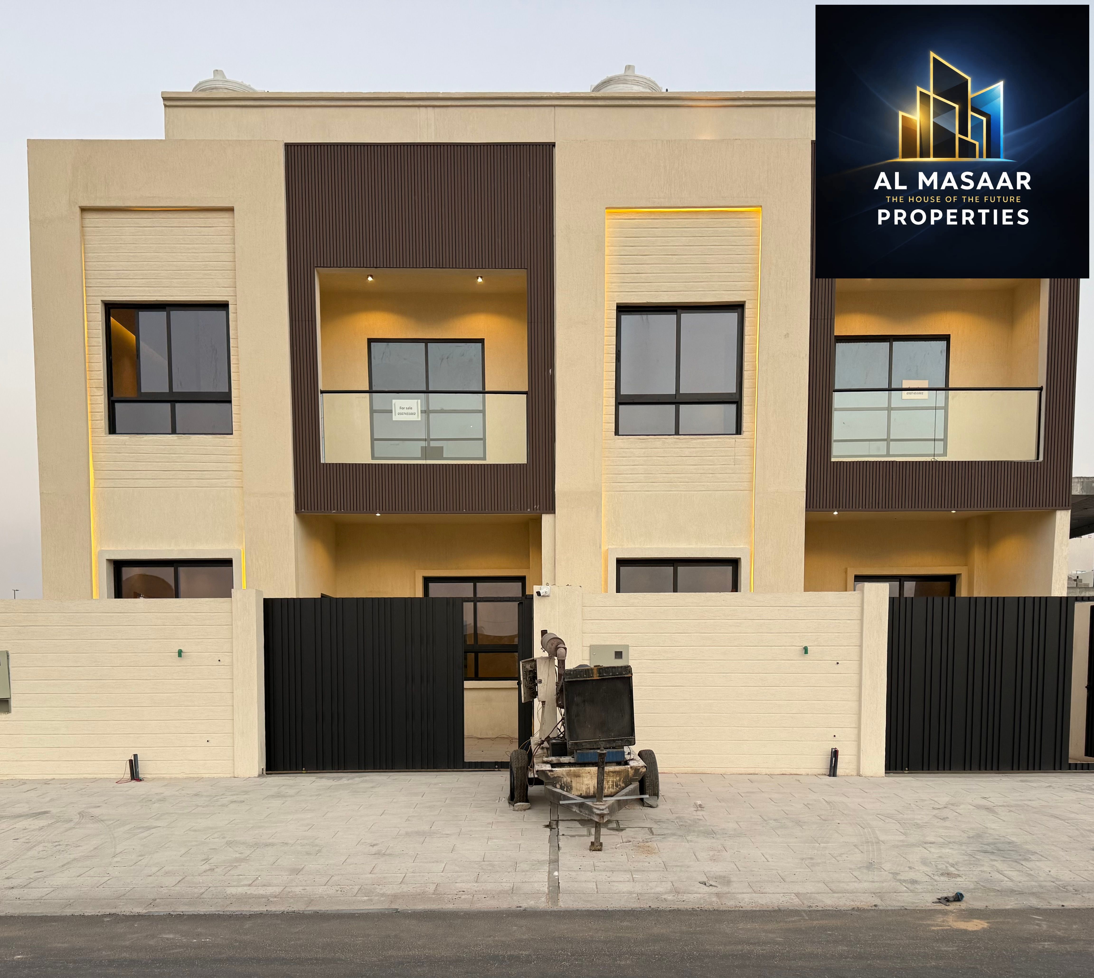 Villa for sale – 4 bedrooms Rooftop included, registration fees included