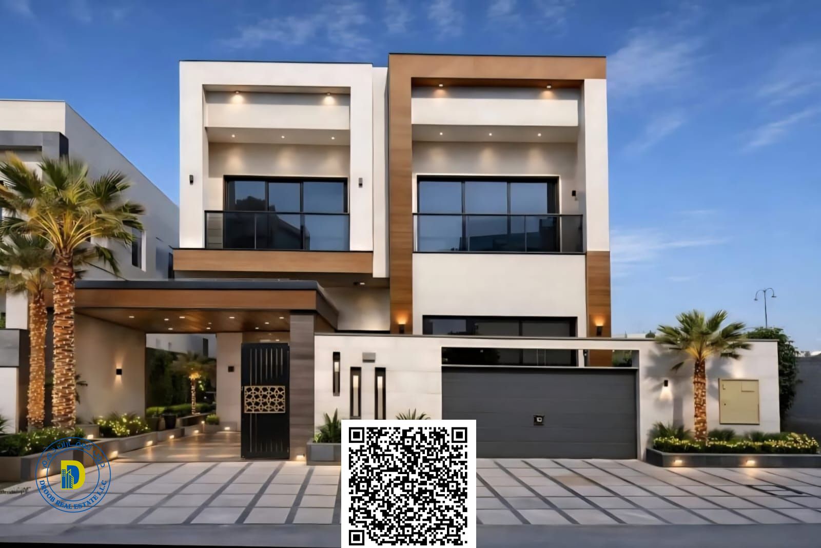 Luxury 5-bedroom villa in Al Yasmin, strategically located in one of the city's most prestigious neighborhoods.