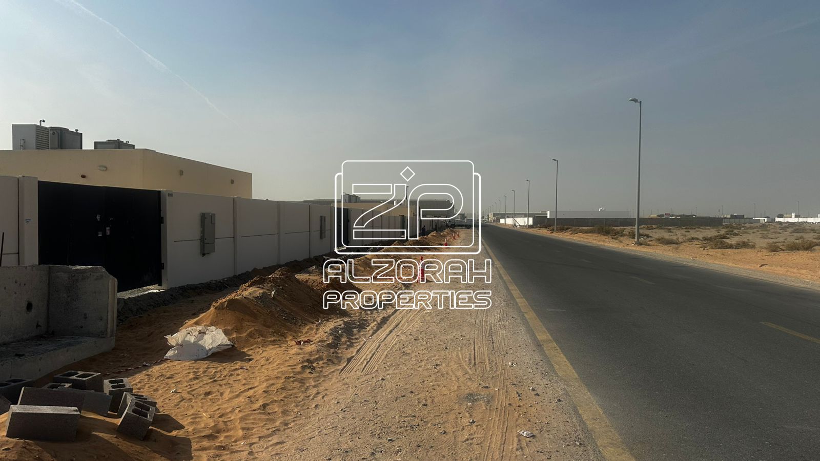 Jallil Sajaa | brand new | Main Road | Yard with 5 office for Rent