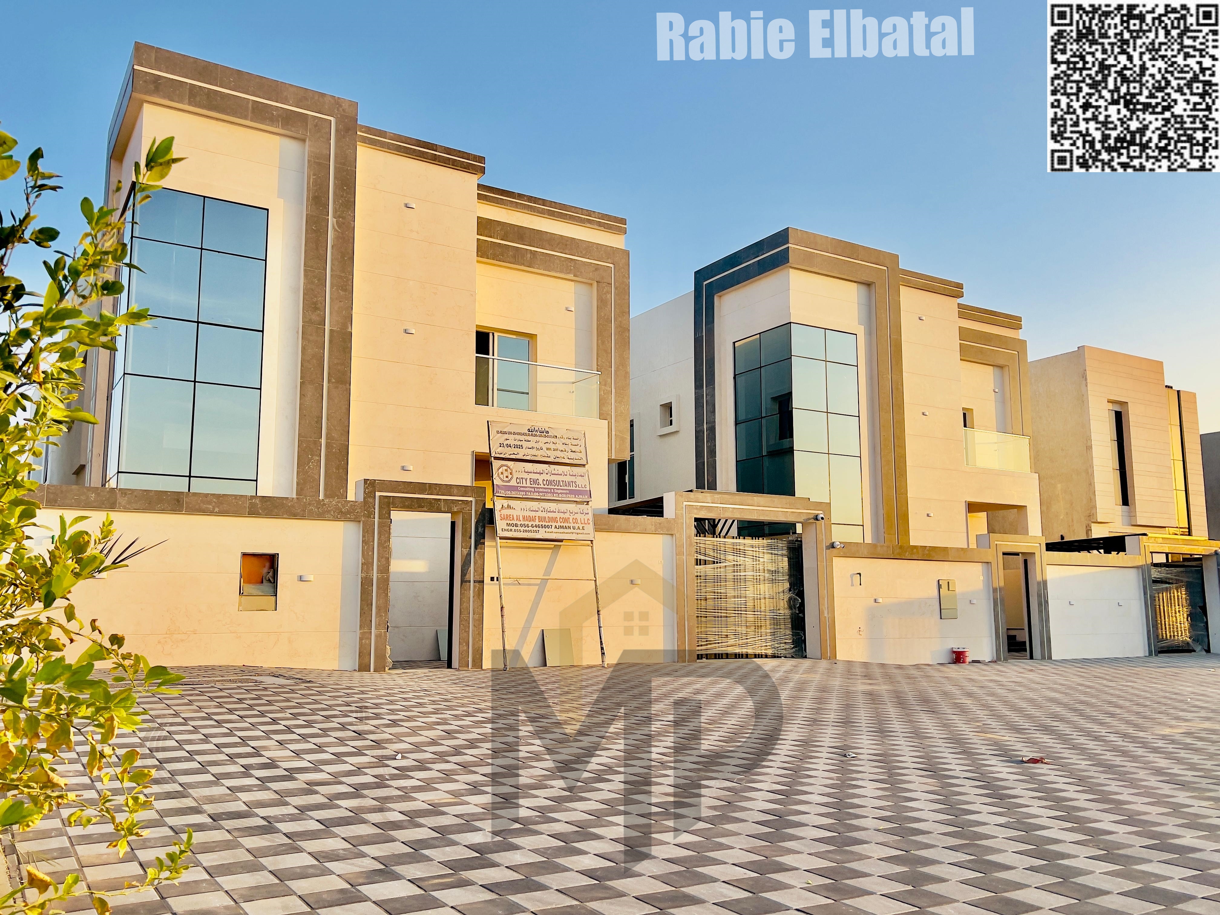 Luxury villa for sale in Al Zahia – opposite the park and mosque | 5 master bedrooms | Hotel-style finishes | Special price