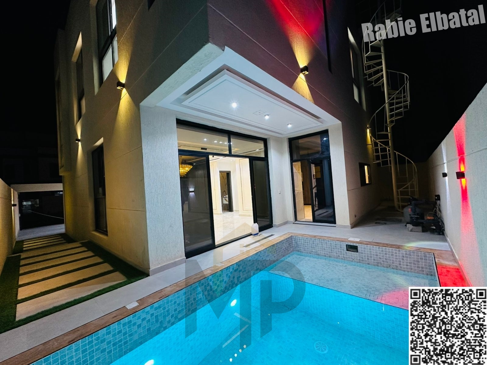I own a villa with a private pool, including registration and ownership fees, in Ajman.