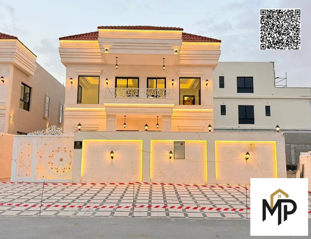 For sale: A modern villa near the mosque in Al-Haliyo 2 (directly next to the Azhi project), close to all services.