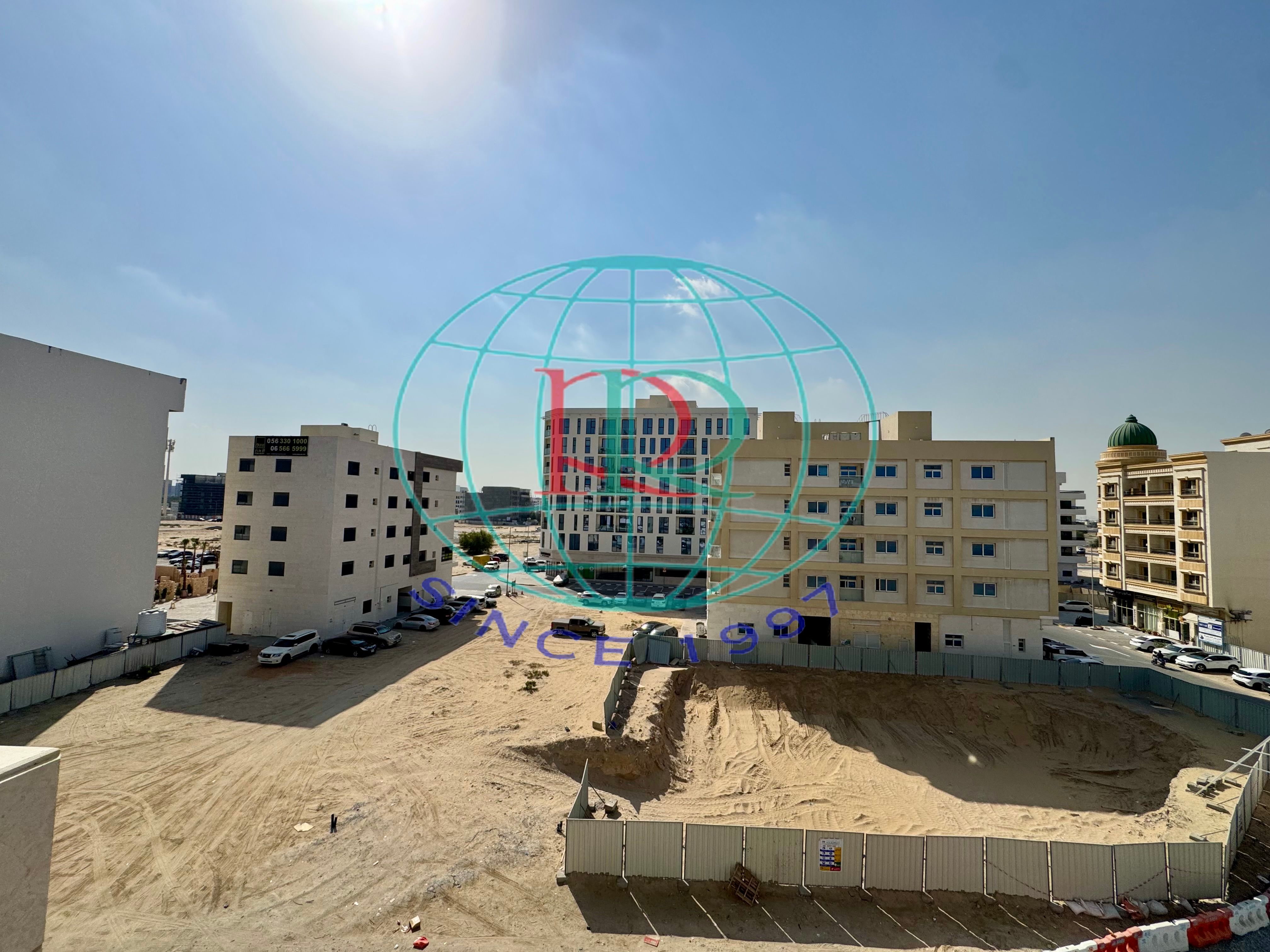 BRAND NEW 1 MBR HALL FLAT WITH SPLIT DUCTED A/C & 2 BALCONIES AVAILABLE IN AL ZAHIA AREA NEAR ZAHIA CITY CENTRE